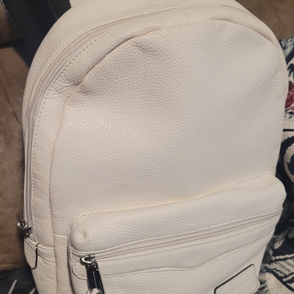 REBECCA MNKHOFF Pebble Leather Backpack
